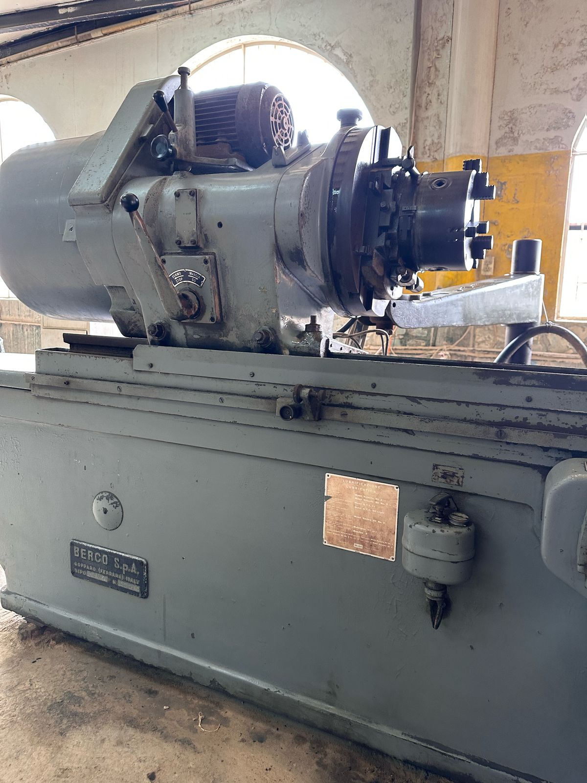 info about Crankshaft grinding machine Berco