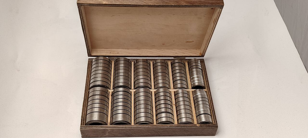 Valve Seat Box Set – 100 Pieces, Multi-Size Hardened Inserts for LPG and CNG heads