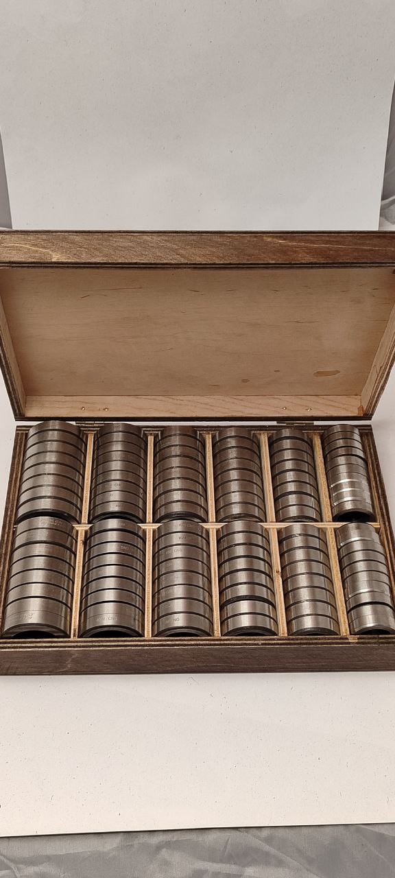 Valve Seat Box Set – 100 Pieces, Multi-Size Hardened Inserts for LPG and CNG heads