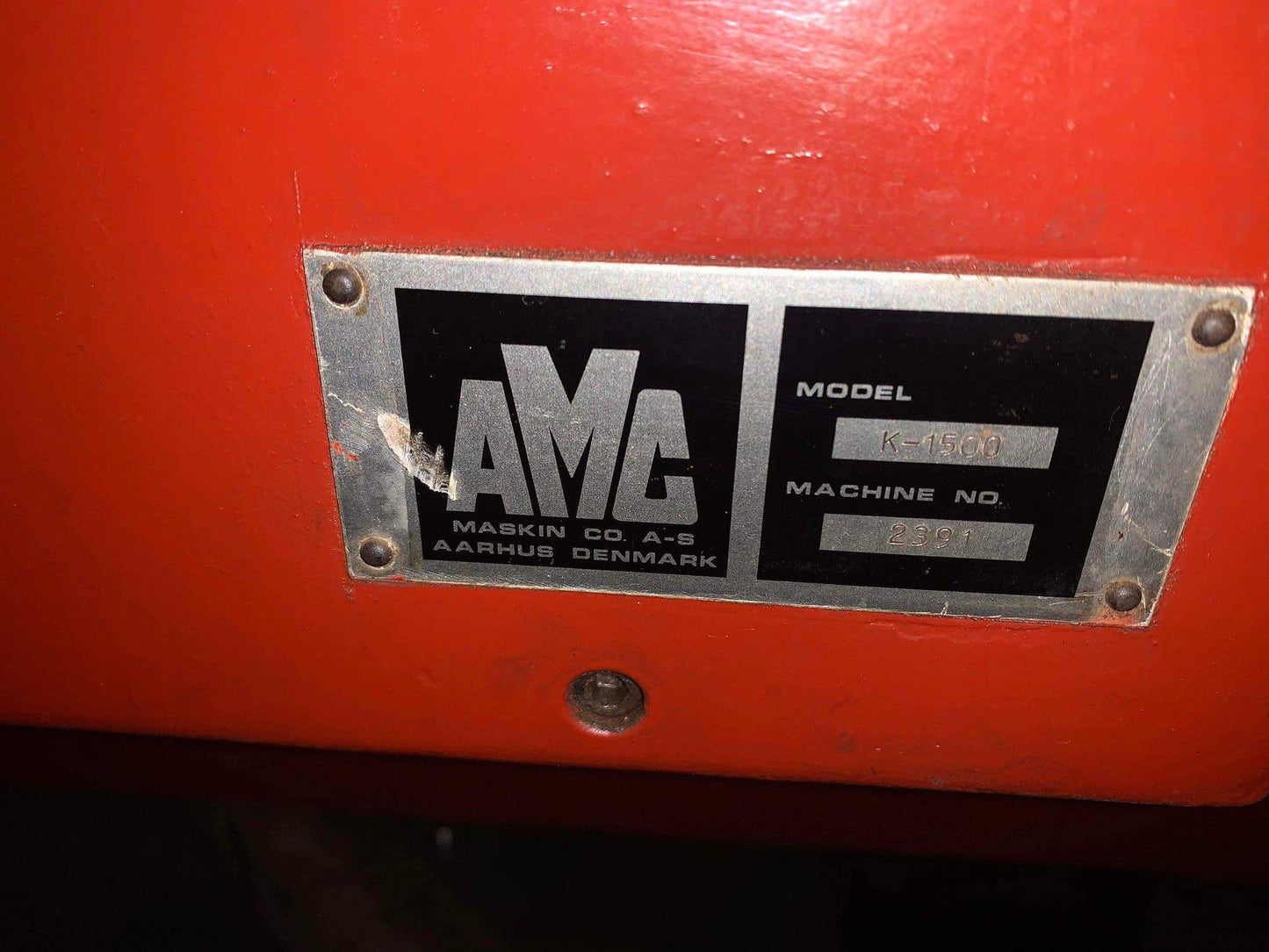 AMC Crank Grinder K1500M Danmark very good condition (ask for quote)