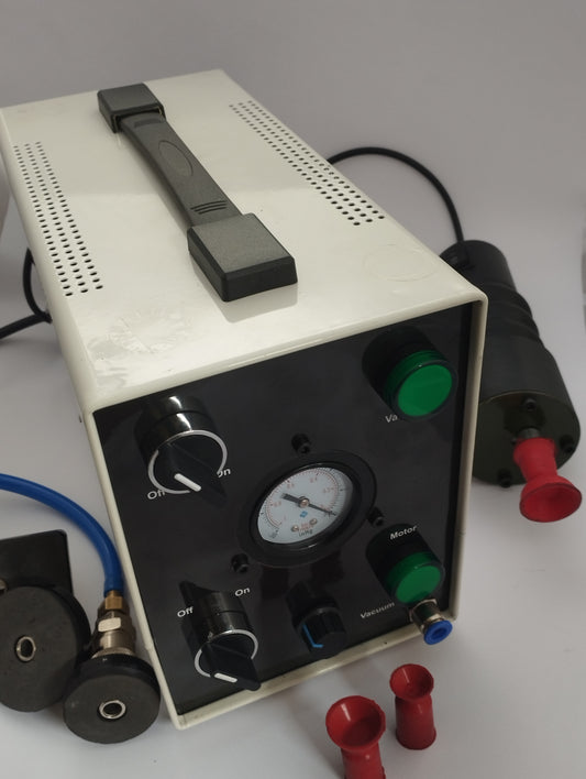 AUTOMATIC LAPPING AND VACUUM TESTER